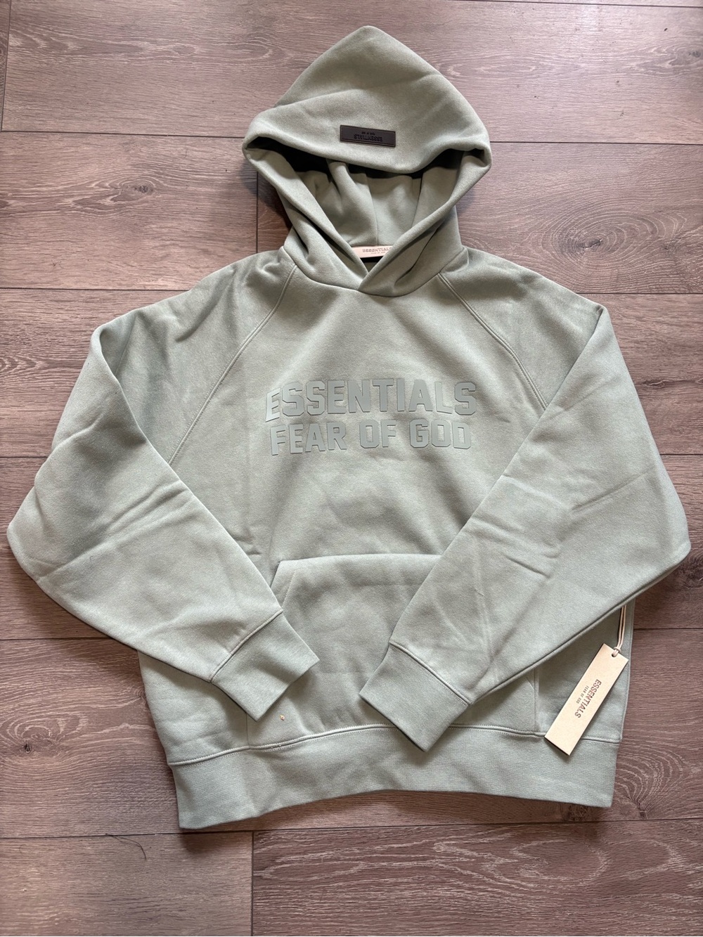 Fear of God Essentials Hoodie 'Sycamore' Size Small
